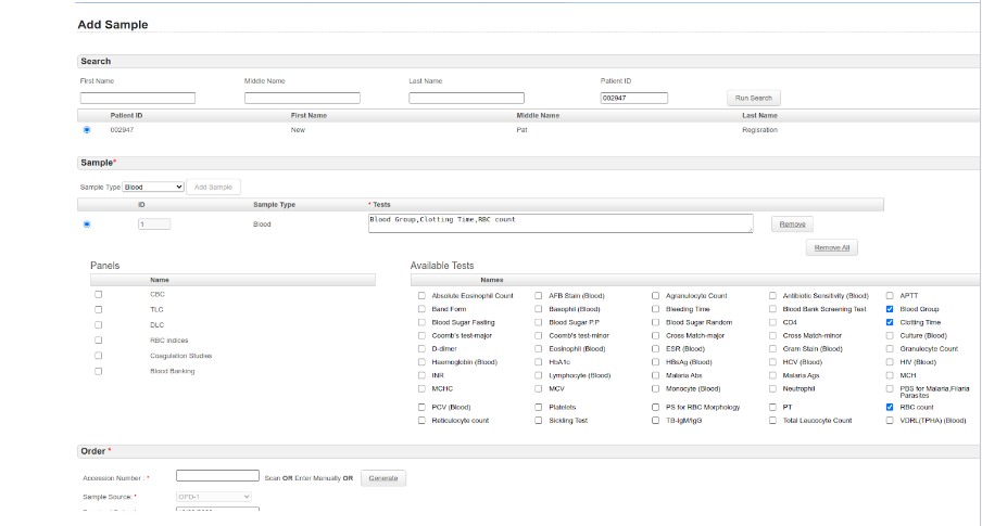 Laboratory Module - Collecting Samples Page 