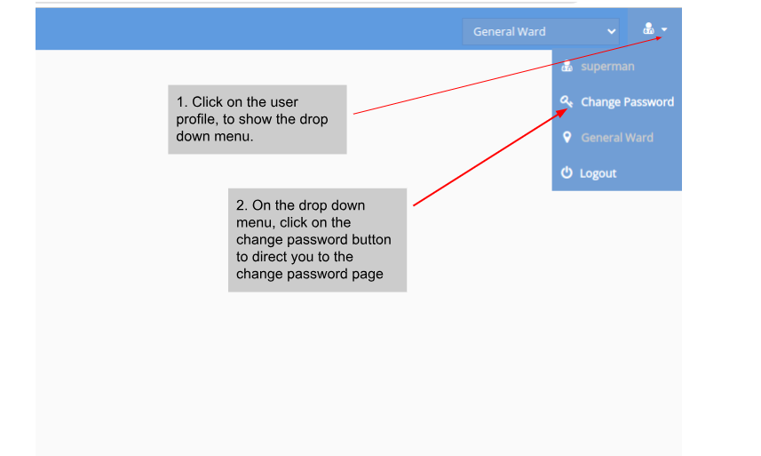 Bahmni Clinical Module Login Page 